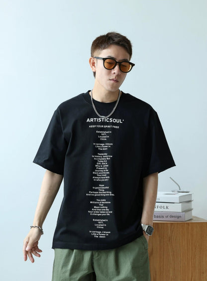 Heavy Cotton Graphic Tee