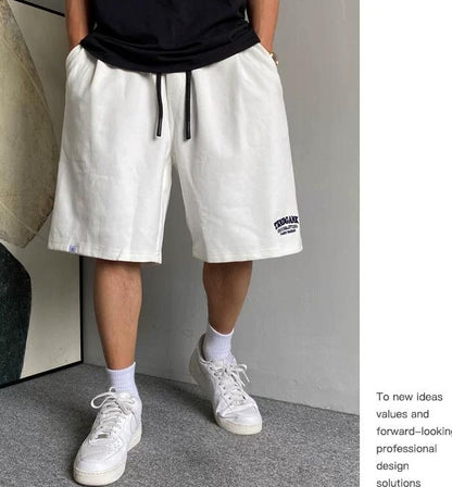Embroidered sports shorts
