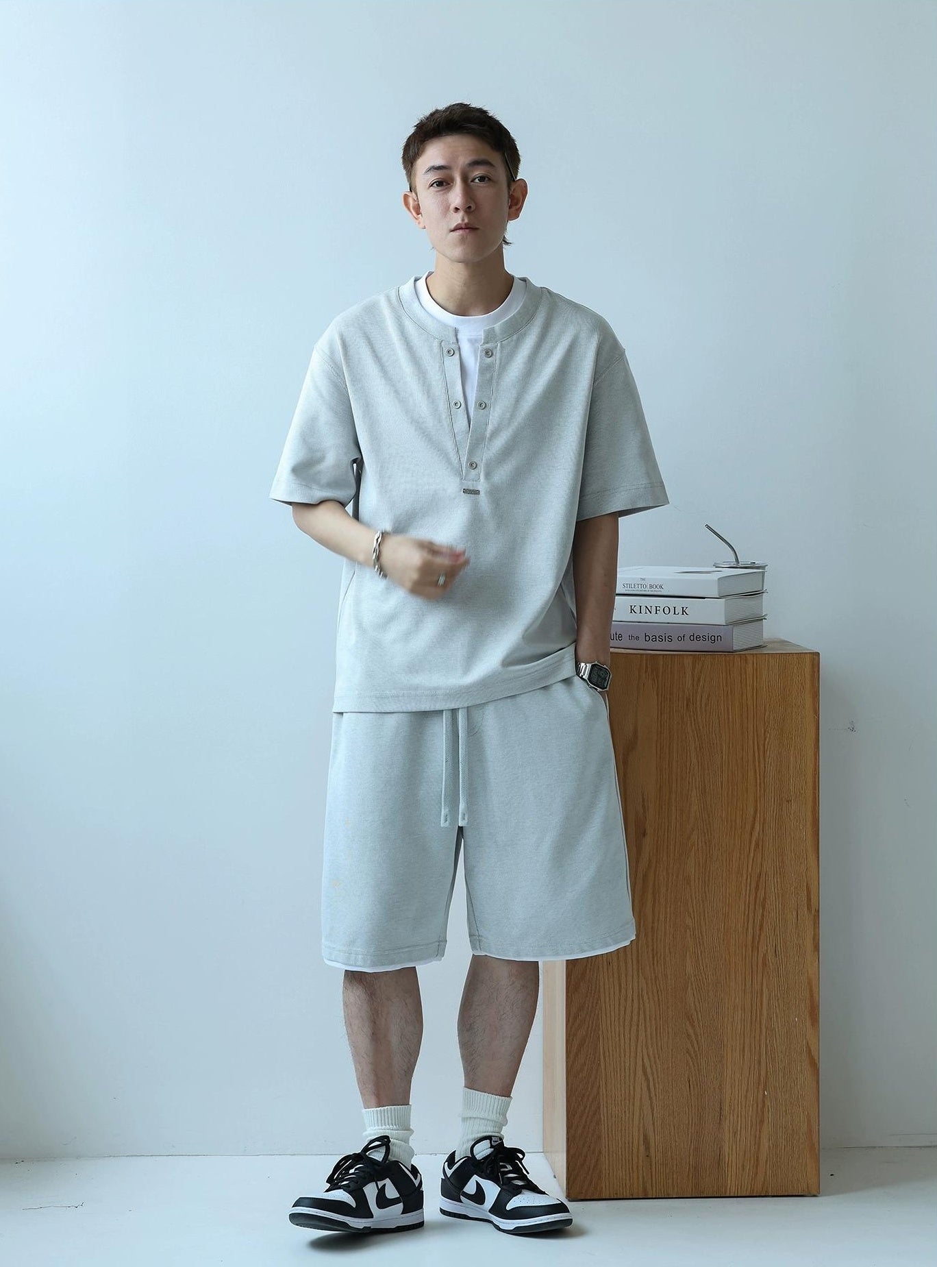 Summer Leisure T-Shirt & Shorts Set
