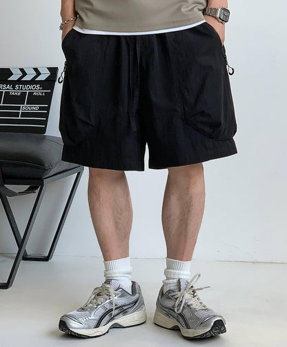 Men's Casual Zipper Shorts