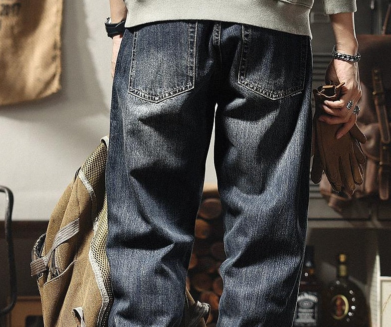 ヴィンテージヘビーウェイトカジュアルジーンズ