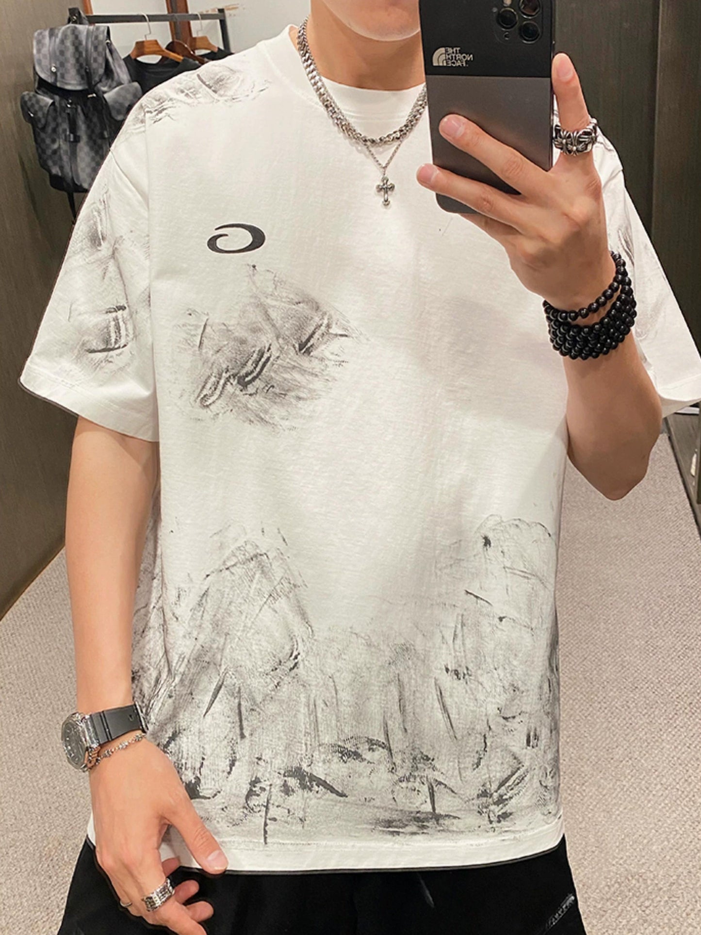 Retro Tie-Dye Casual Tee