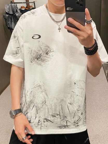 Retro Tie-Dye Casual Tee