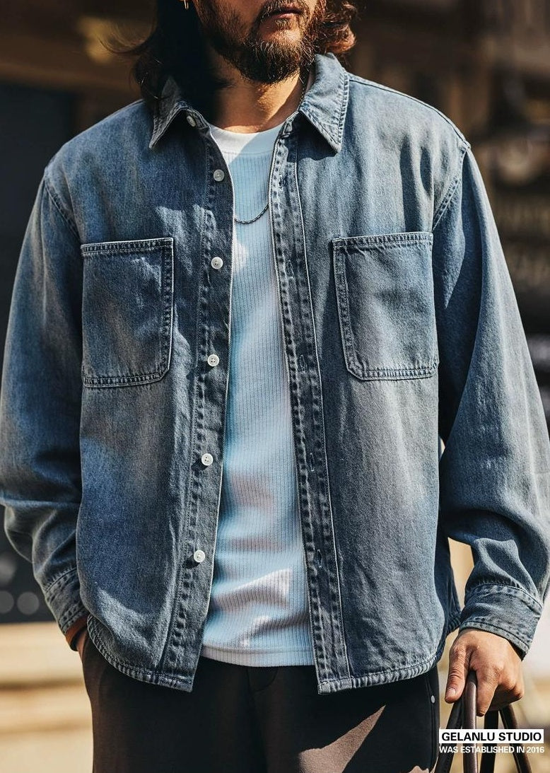 ヴィンテージ デニム ワークシャツ