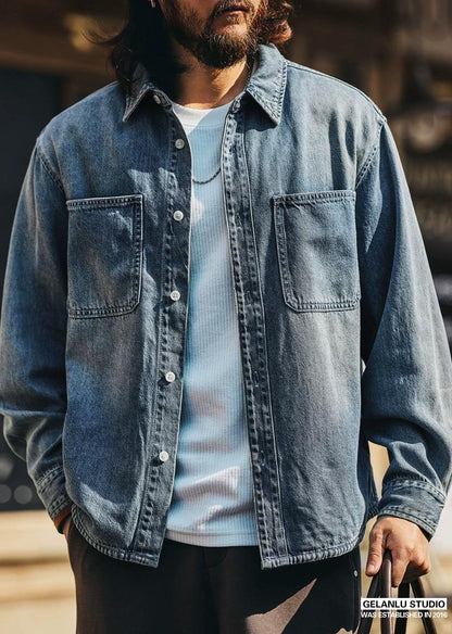 ヴィンテージ デニム ワークシャツ