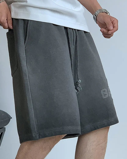 Wide-Leg Casual Shorts