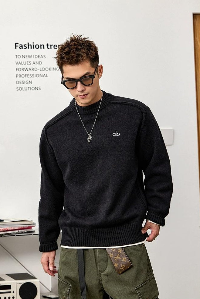 ヘビーウェイトブラックセーターティー