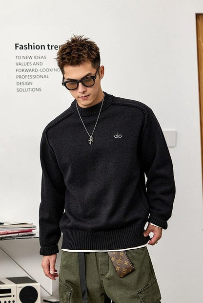 ヘビーウェイトブラックセーターティー