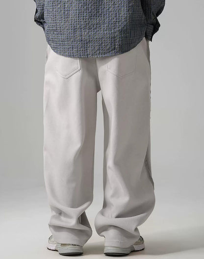 カジュアルルーズスウェットパンツ