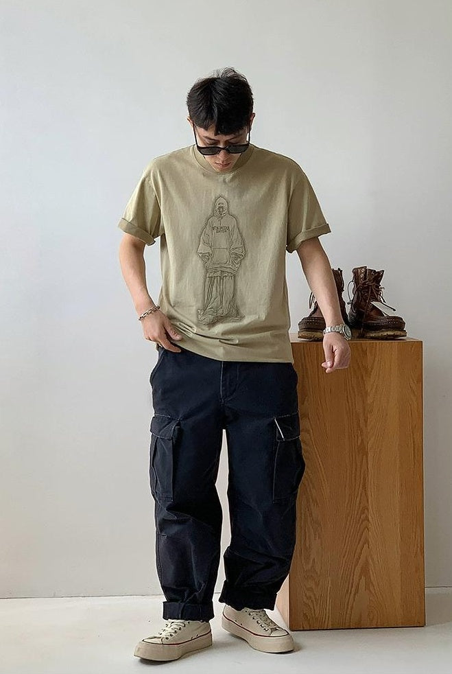Fun Letter Print Tee