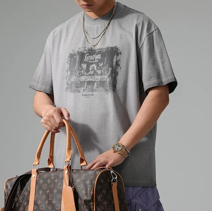 レトロヘビーウェイトコットンＴシャツ