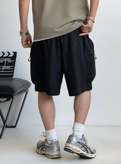 Men's Casual Zipper Shorts