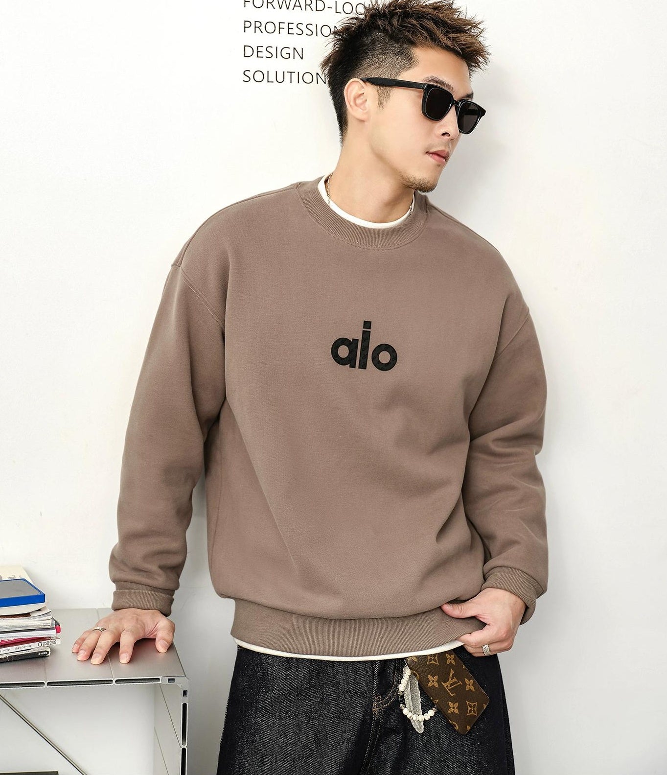 trendy casual sweater