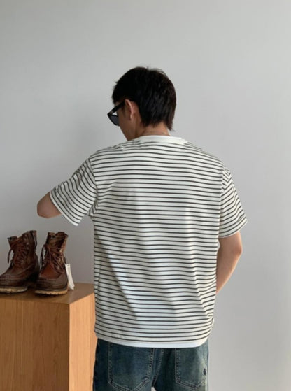 Striped Loose Fit Summer Tee