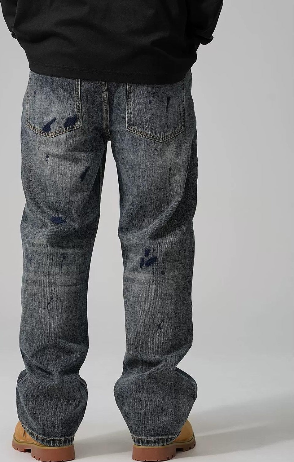 Retro Embroidered Casual Jeans