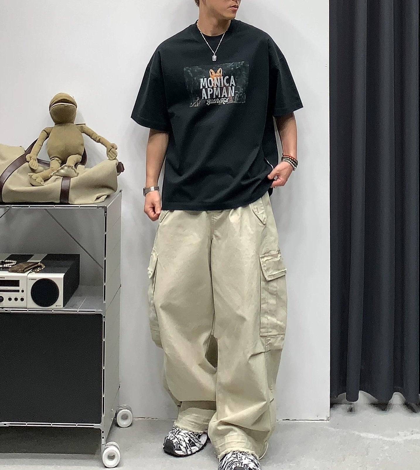 サマー ルーズ ヘビーコットン Tシャツ