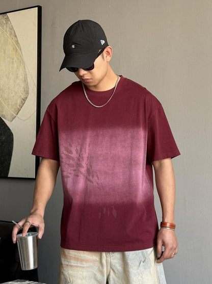 Retro Black Casual T-Shirt
