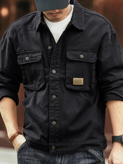 Vintage denim work jacket