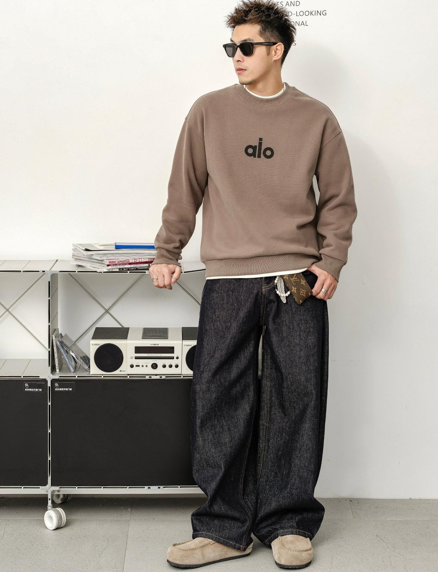 trendy casual sweater