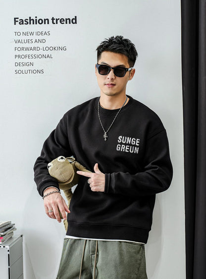 カジュアル フリース セーター トップ