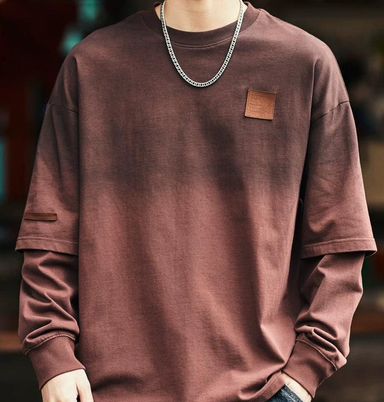 ヴィンテージグラデーションロングスリーブTシャツ