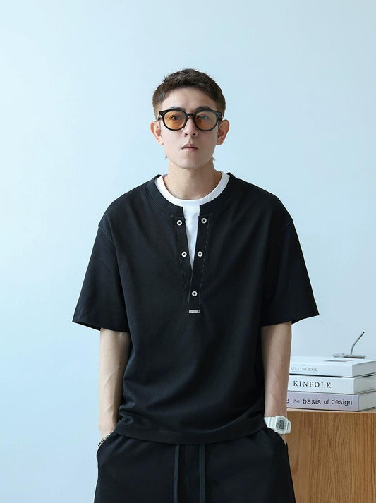 Summer Leisure T-Shirt &amp; Shorts Set