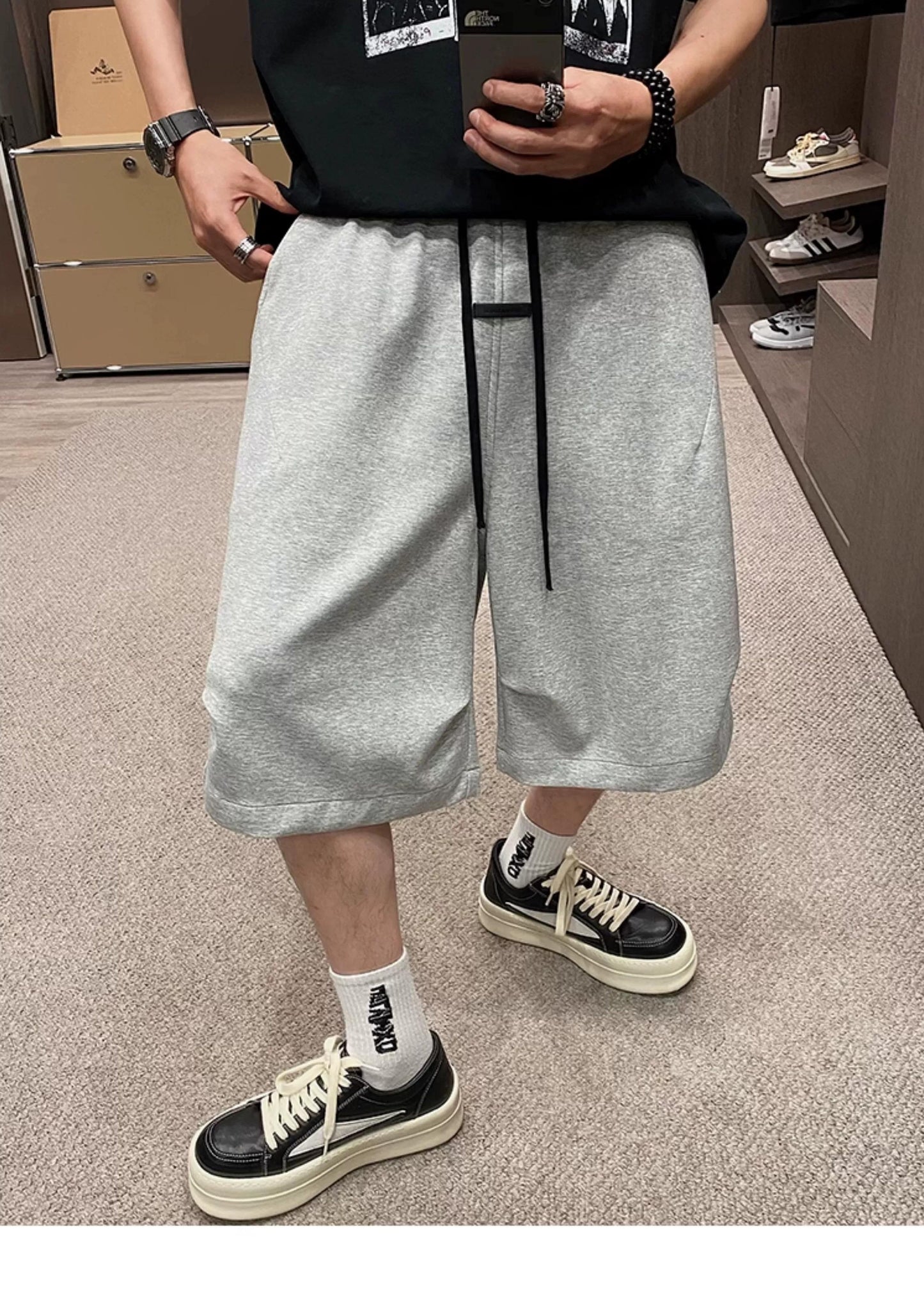 Casual Wide-Leg Sports Pants