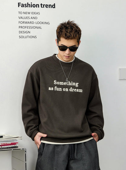 Casual Print Sweater