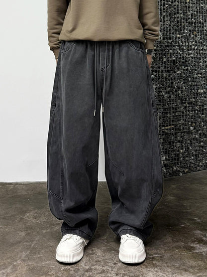 Bar Style Camo Pleated Pants