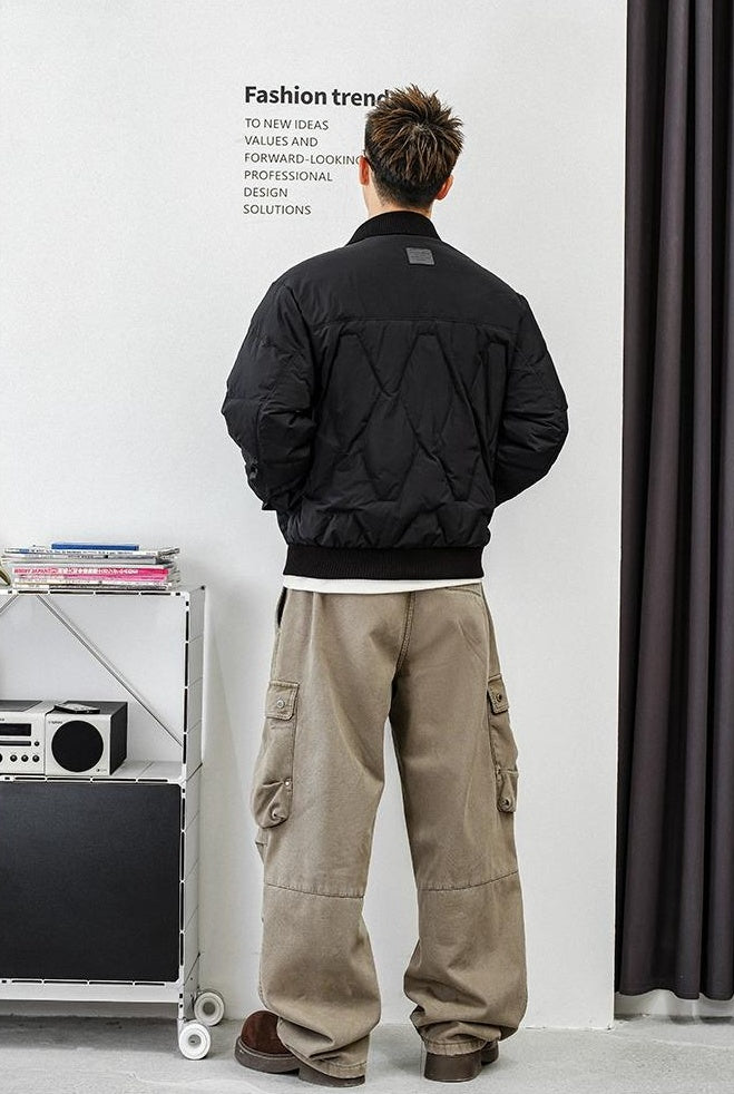 Men's heavy down jacket