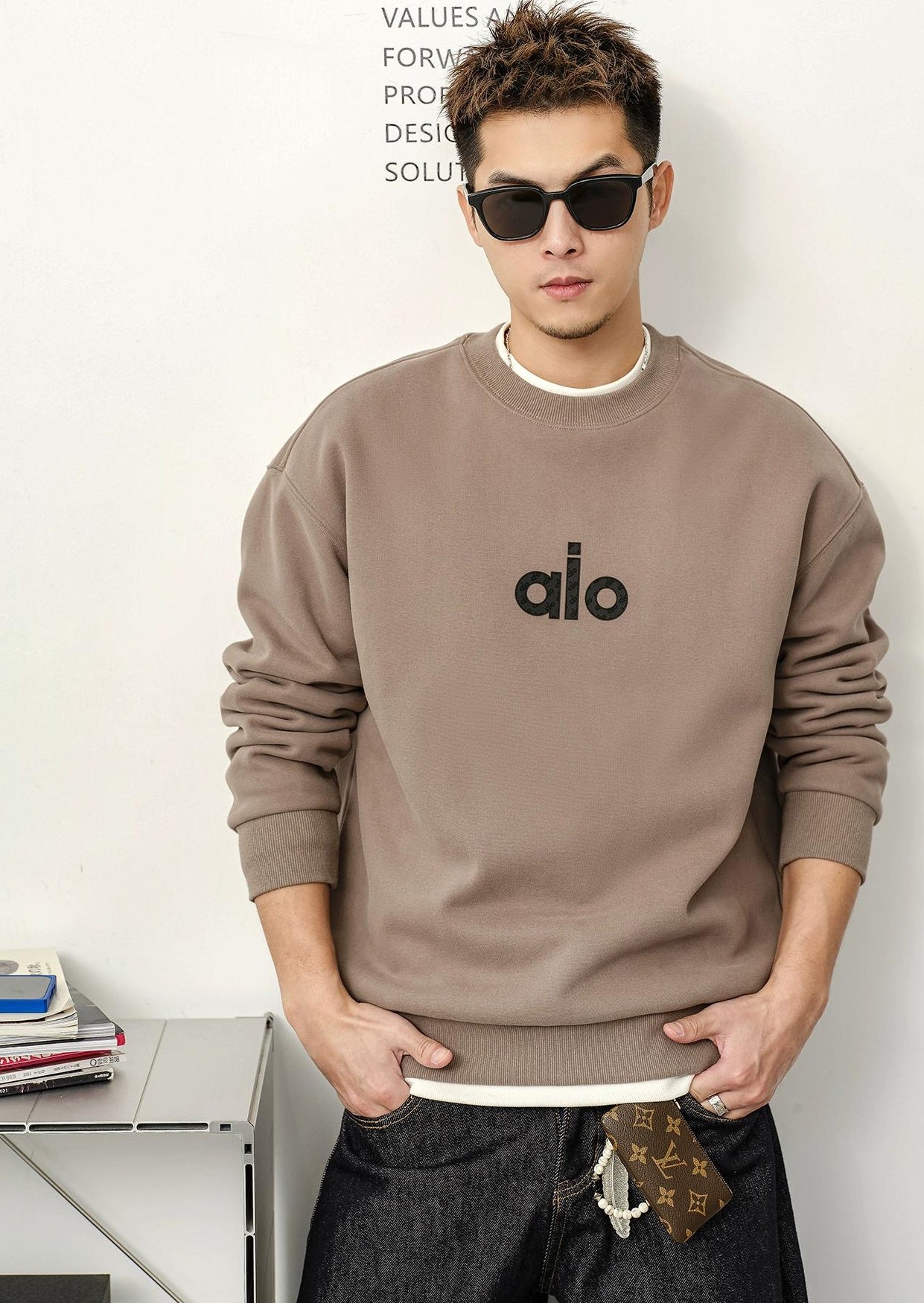 trendy casual sweater