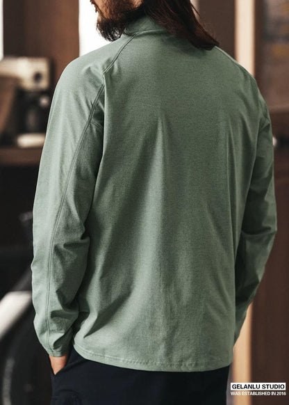 アウトドアクイックドライロングスリーブTシャツ