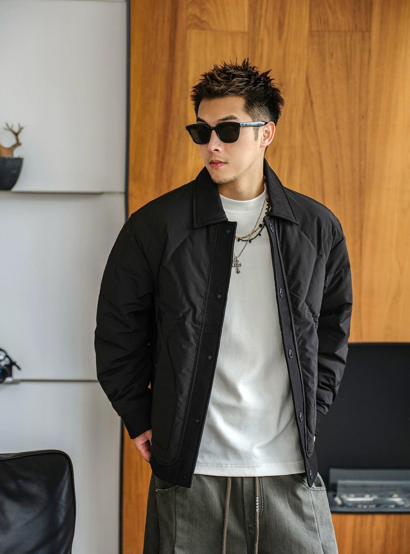 Black Diamond Grid Down Jacket