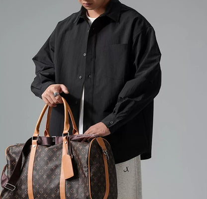 刺繍入りシャツ