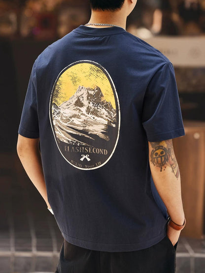 レトロプリントルーズTシャツ