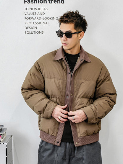 Men's heavy down jacket