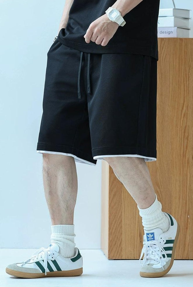 Summer Leisure T-Shirt & Shorts Set
