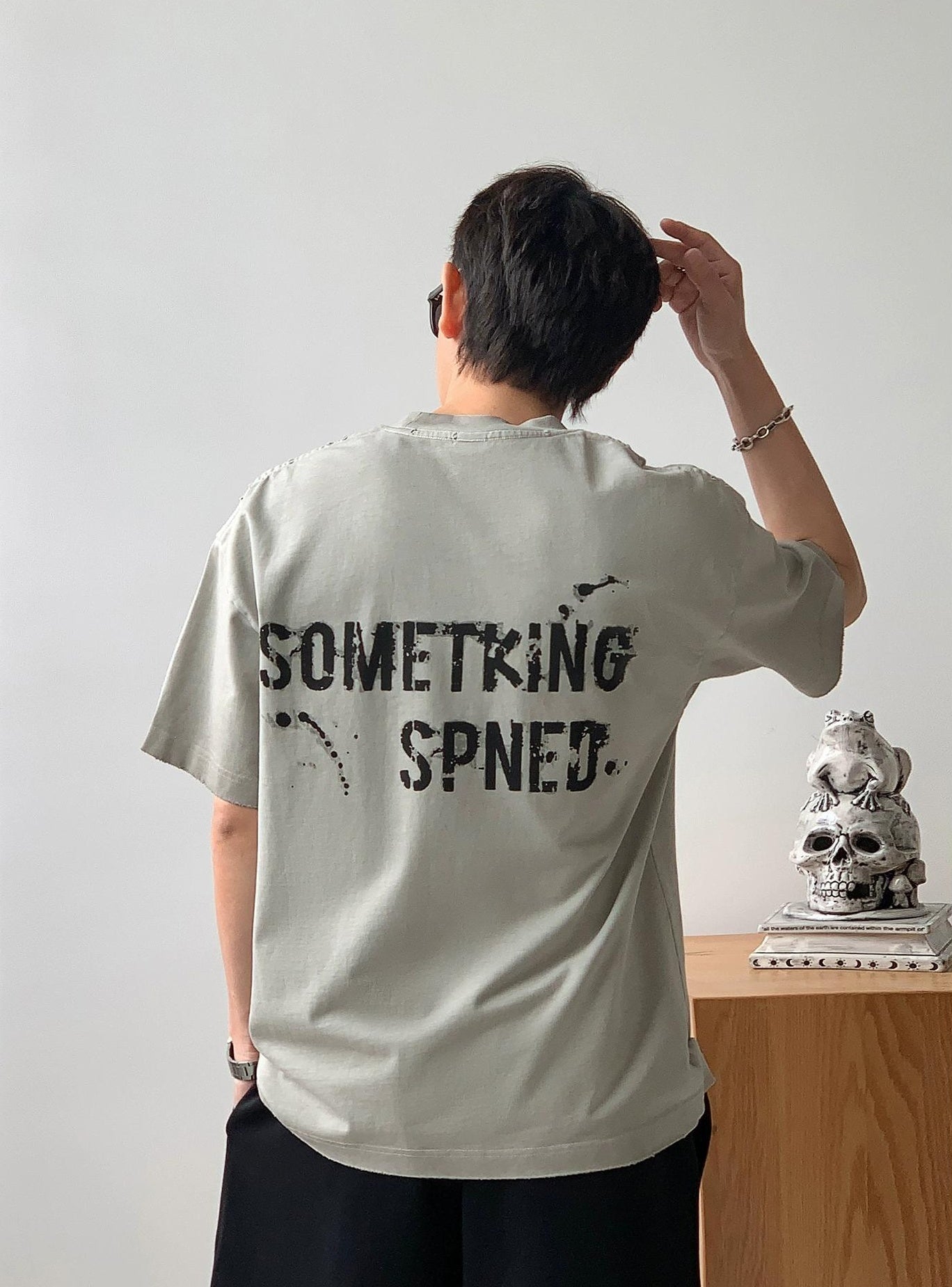 Vintage Washed Cotton T-Shirt