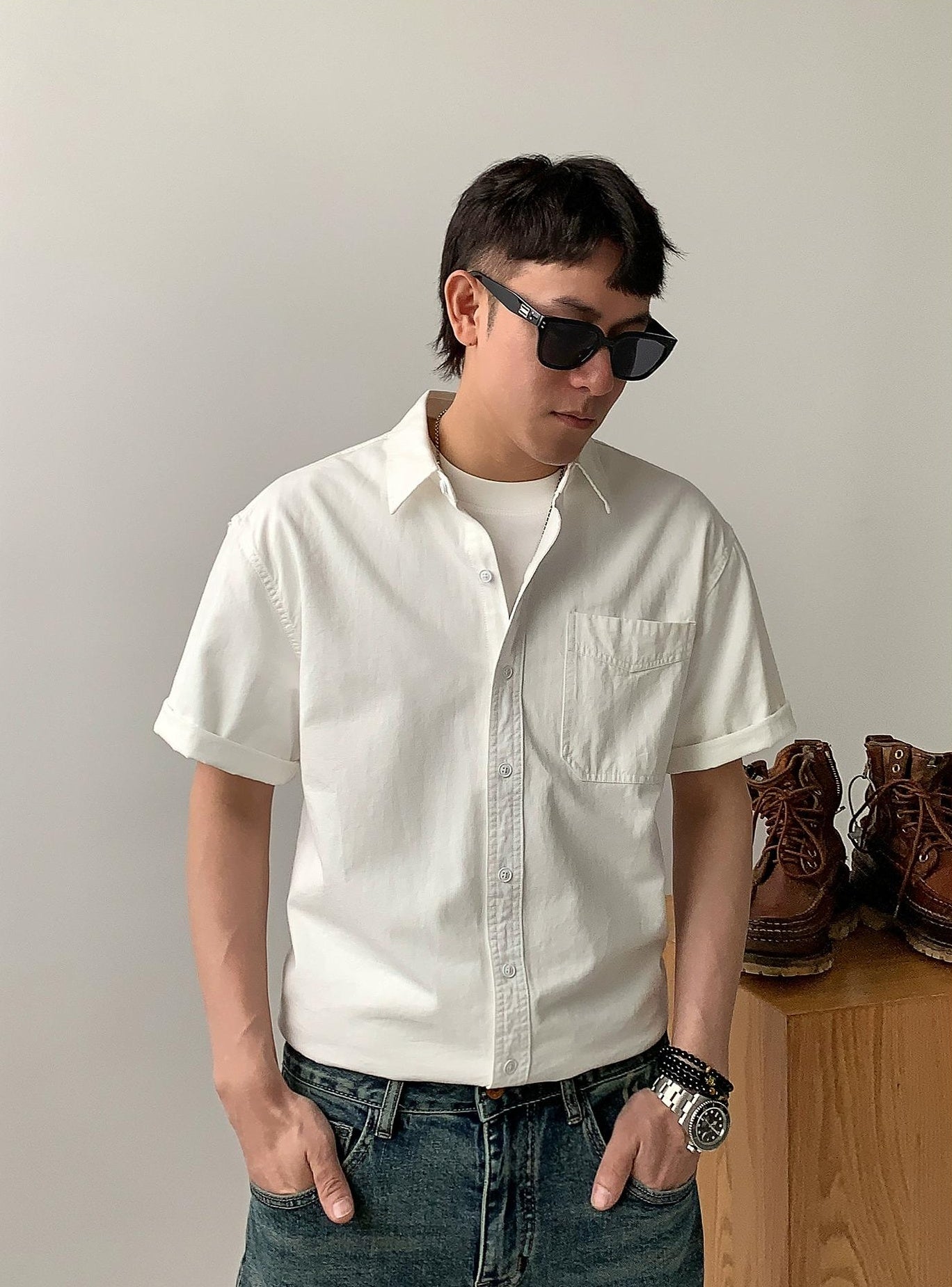 Breathable Casual Shirt Jacket