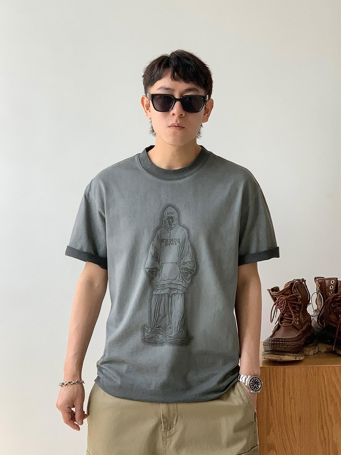 Fun Letter Print Tee