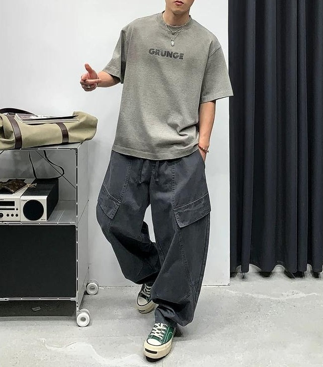 カレッジスタイルプリントTシャツ