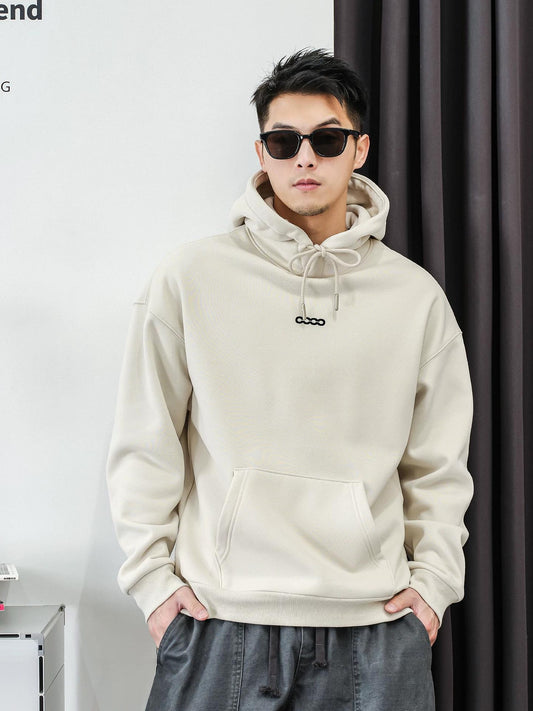 フーデッドフリースプルオーバージャケット