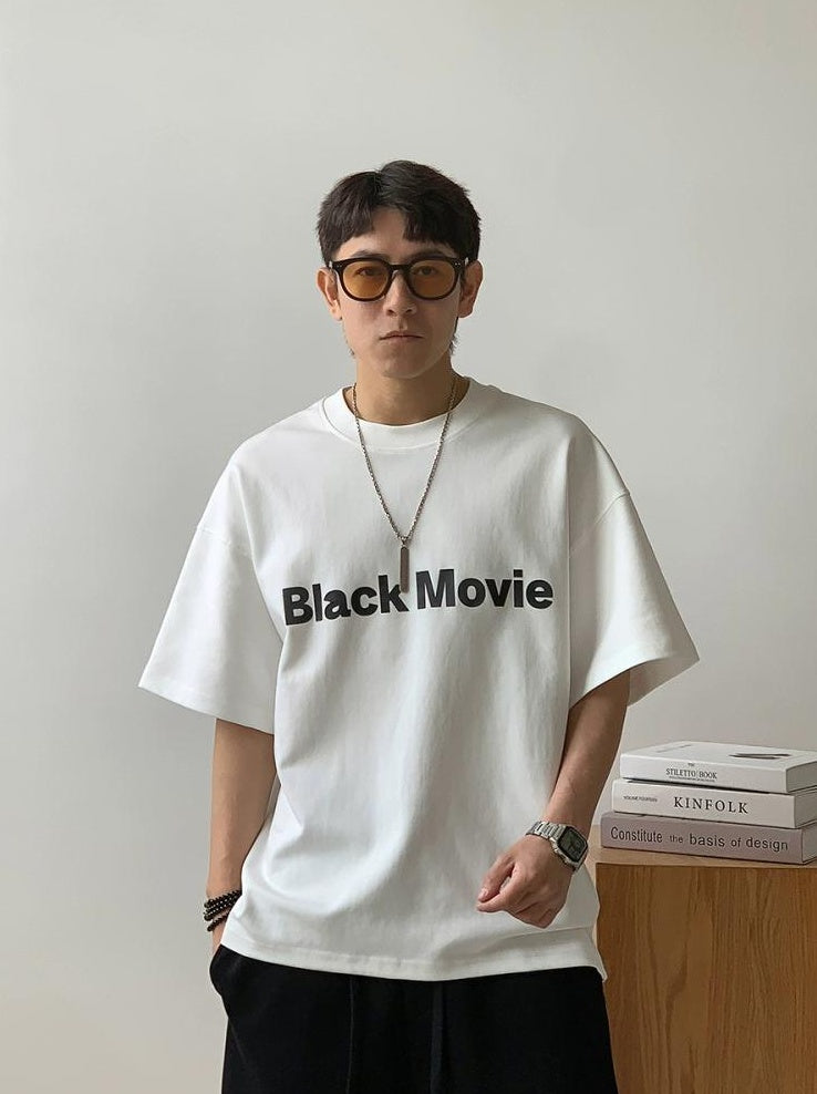 Color Clash Letter Tee