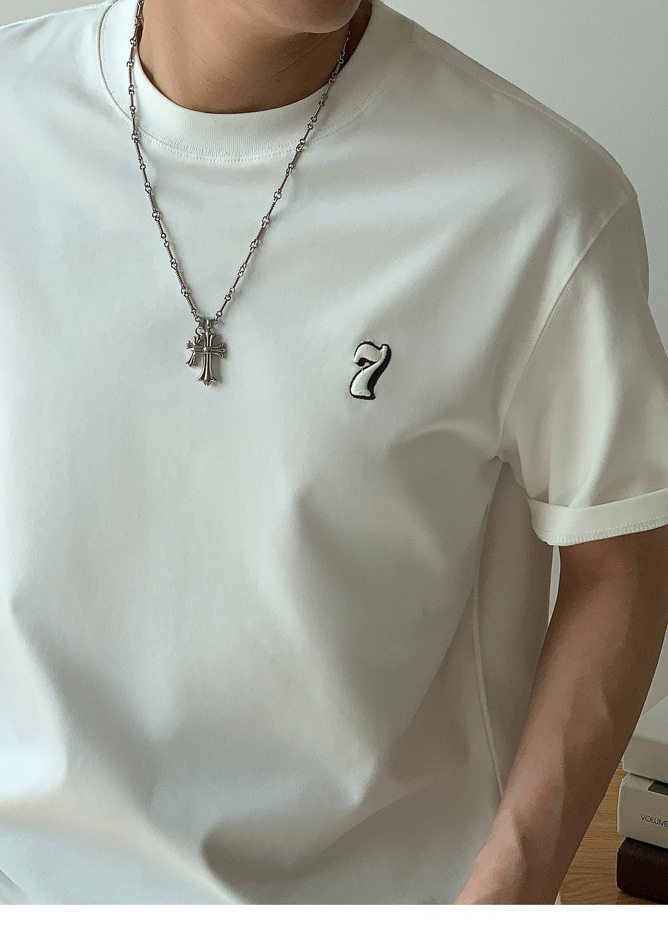 220g Number Logo Casual Tee