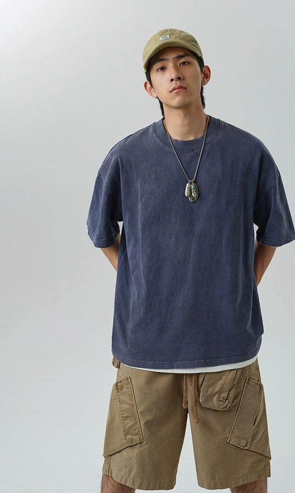 Retro Washed Cotton Tee