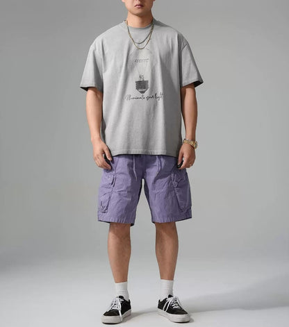 レトロコットンTシャツ