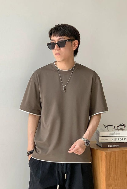 Lightweight Basic Short Sleeve T-Shirt