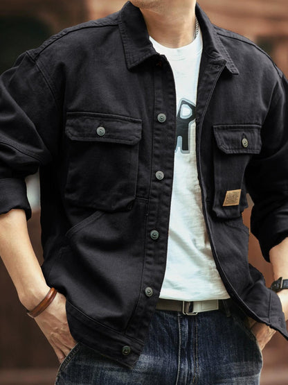 Vintage denim work jacket