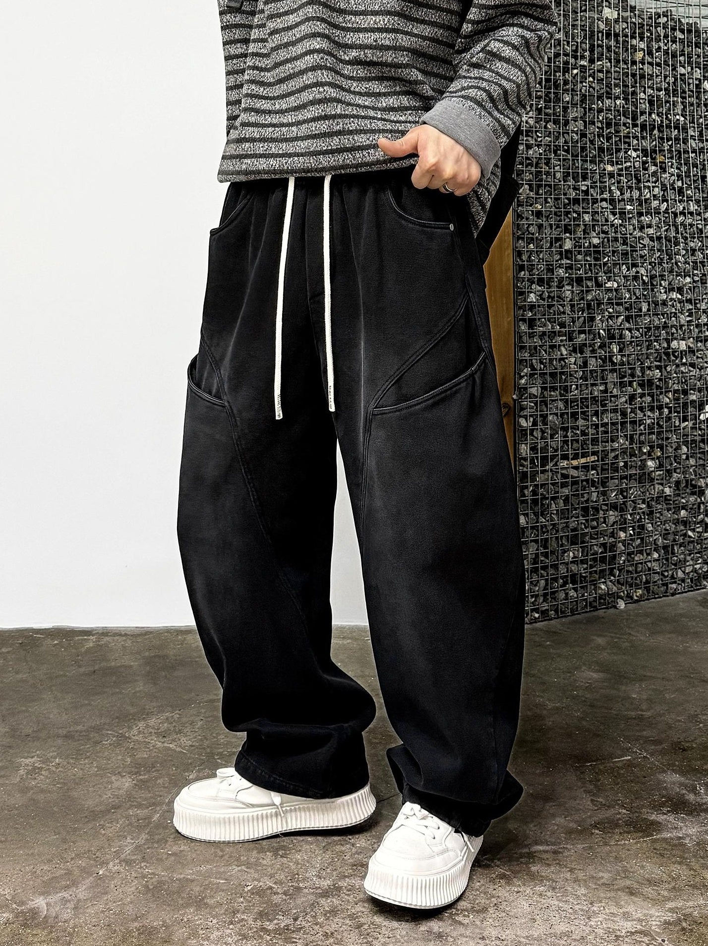 fleece casual pants