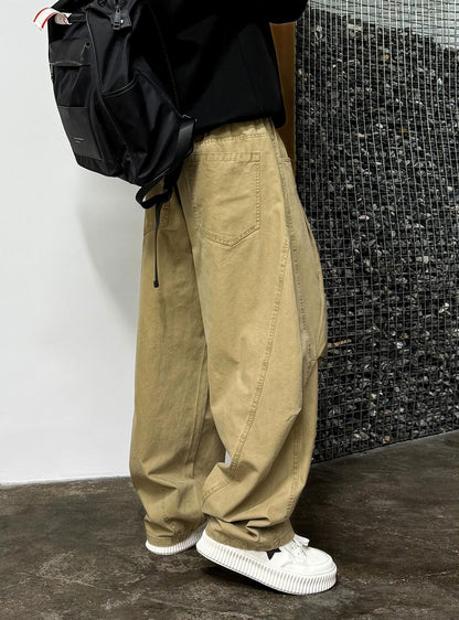 コージープリーツハーレムパンツ